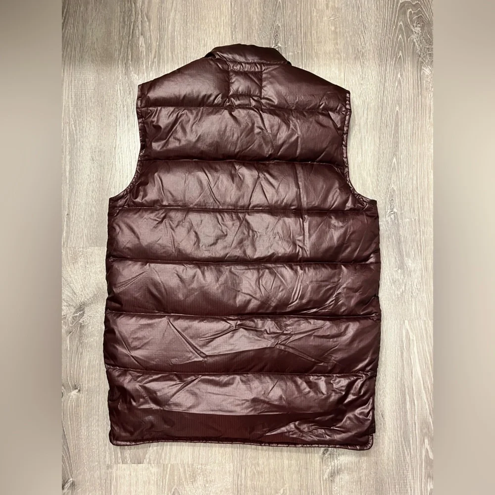 Men's J.‎ Crew Brown Outerwear Puffer Vest- Size XS- Pre-owned